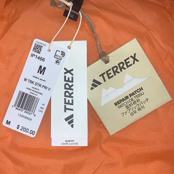 Adidas Terrex Techrock Stretch PrimaLoft Women’s Vest-Size M New - Picture 9 of 11